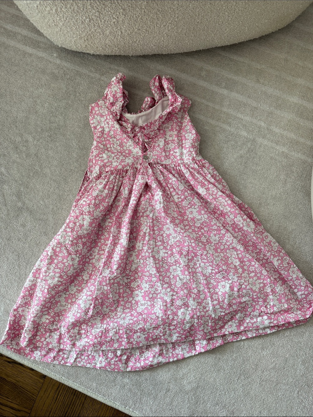 Amaia London Liberty Betsy Pink Floral Dress Girls Size 8Y